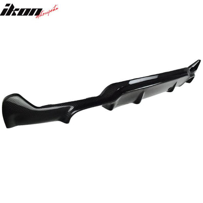 2014-2020 BMW F32 M Sport Rear Bumper Diffuser V Style Carbon Fiber