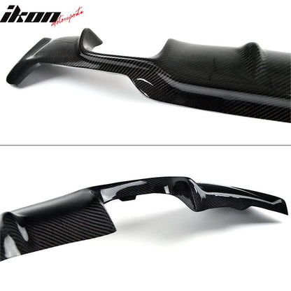 2014-2020 BMW F32 M Sport Rear Bumper Diffuser V Style Carbon Fiber