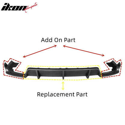 Fits 20-23 G06 X6 M Sport IKON CF Print Front Rear Lip Side Skirt