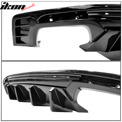 Rear Diffuser for 2016-2024 Chevy Camaro Rear Diffuser Ikon Style Lip