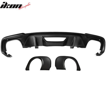 2018-2023 Ford Mustang EcoBoost GT Rear Diffuser & Muffler Tip