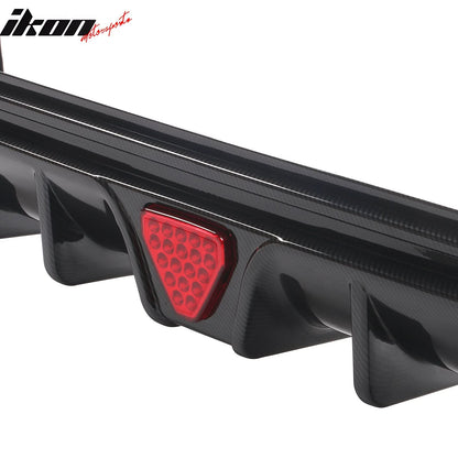 2022-2024 Honda Civic Rear Diffuser Lip Aprons PP