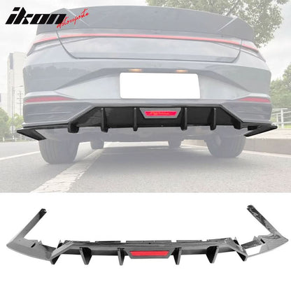 2021-2024 Hyundai Elantra 4DR Rear Bumper Diffuser PP