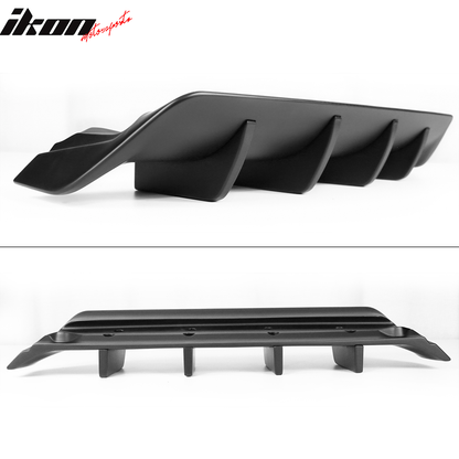 2017-2020 Lexus IS F Sport Type A Matte Black Rear Bumper Diffuser