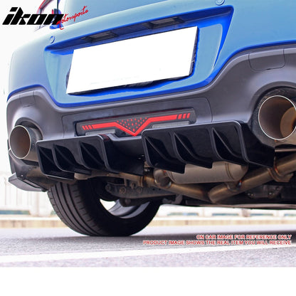 2022-2025 Subaru BRZ&Toyota GR86 JDM Carbon Fiber Print Black Rear Dif