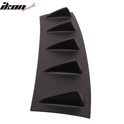2003-2006 Infiniti G35 2DR V1 Matte Black Rear Bumper Lip Diffuser ABS