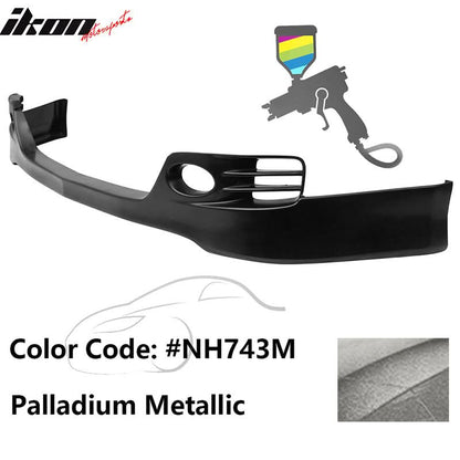 2006-2008 Acura TSX EURO-R Style Front Bumper Lip Painted