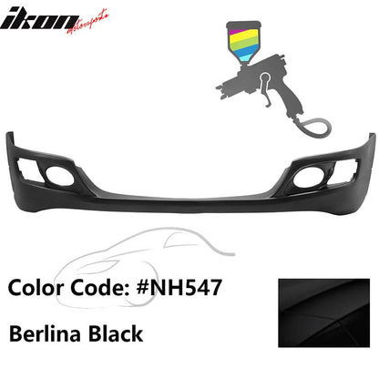 2006-2008 Acura TSX OE Style Painted Front Bumper Lip PU