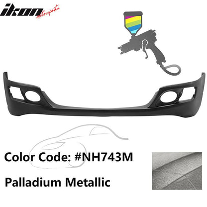 2006-2008 Acura TSX OE Style Painted Front Bumper Lip PU