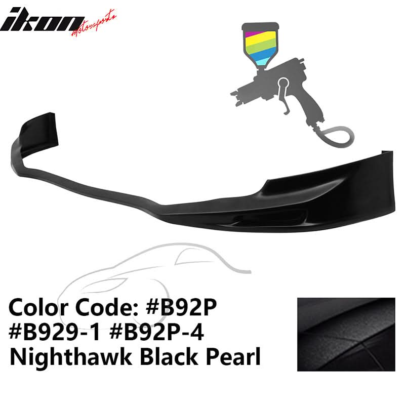 2011-2014 Acura TSX Painted Front Bumper Lip Spoiler PU