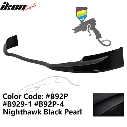 2011-2014 Acura TSX Painted Front Bumper Lip Spoiler PU