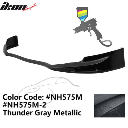 2011-2014 Acura TSX Painted Front Bumper Lip Spoiler PU