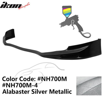 2011-2014 Acura TSX Painted Front Bumper Lip Spoiler PU