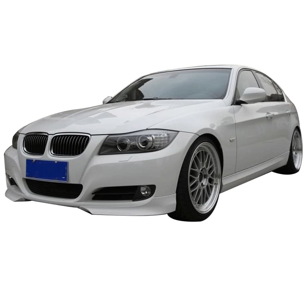 2009-2011 BMW E90 LCI Painted #381 Lemans Blue Metallic Front Splitter
