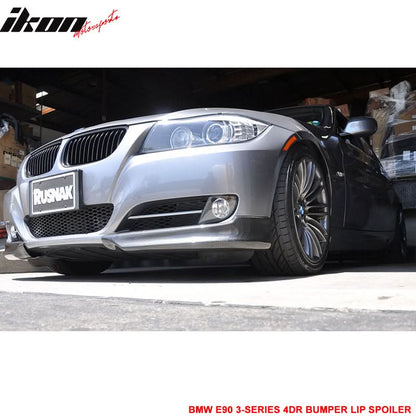 2005-08 BMW E90 3 Series 4DR OEM Style Front Lip Splitter Carbon Fiber