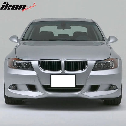 2005-2008 BMW E90 3-Series A Style Front Bumper Lip Chin Spoiler