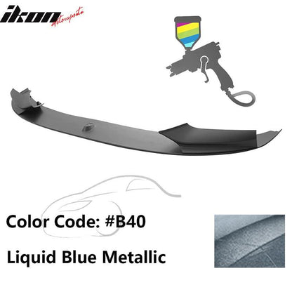 2011-2016 BMW F10 Performance Style Front Bumper Lip Spoiler PP