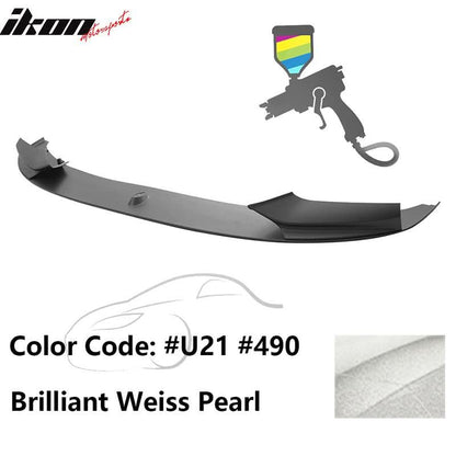 2011-2016 BMW F10 Performance Style Front Bumper Lip Spoiler PP