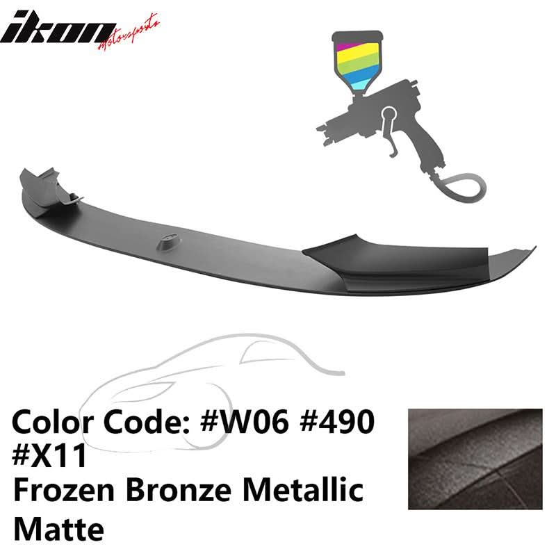2011-2016 BMW F10 Performance Style Front Bumper Lip Spoiler PP