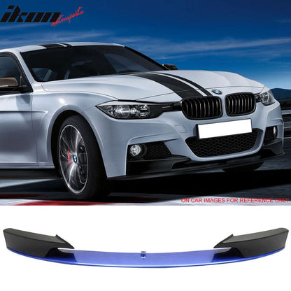 2012-2018 BMW F30 3-Series P Style M Tech M Sport Front Bumper Lip PP