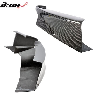 2012-18 BMW F30 3 Serie M-Sport Matte Carbon Fiber Front Lip Splitter