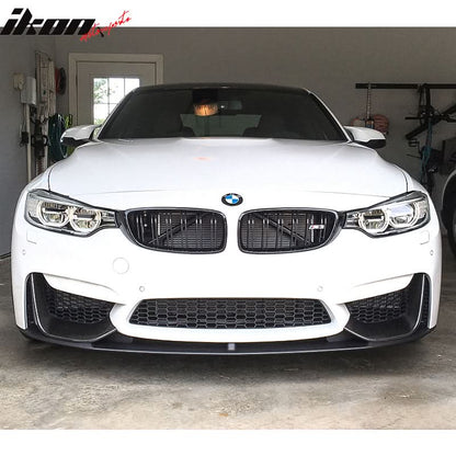 2015-2020 BMW F82 F80 M3 M4 Front Splitters and Bottom Lip Spoiler