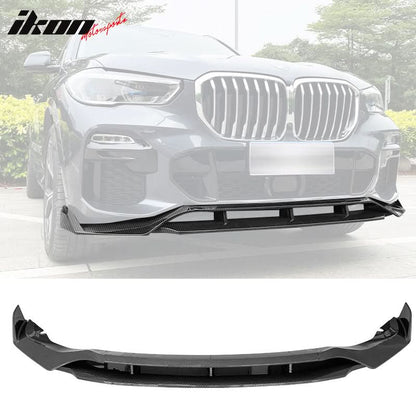 Fits 19-21 BMW  G05 X5 M Sport Front Bumper Lip Spoiler 4pc Gloss