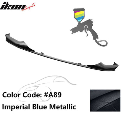 2017-2020 BMW 5 Series G30 M Sport Painted Front Bumper Lip Spoiler PP