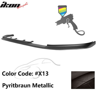 2017-2020 BMW G30 5 Series M Sport HM Painted Front Bumper Lip ABS