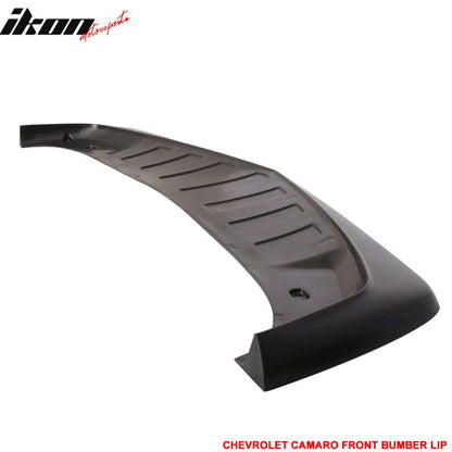 2014-2015 Chevy Camaro SS Z28 Style Front Bumper Lip Carbon Fiber CF