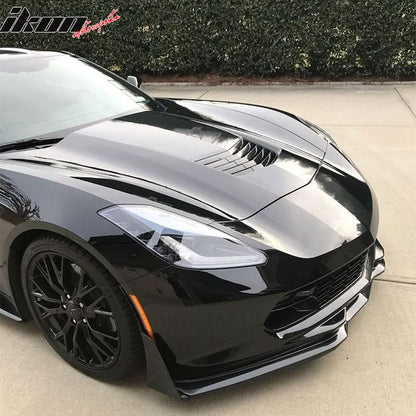 2014-2019 Chevy Corvette C7 Stingray Front Bumper Lip Splitter