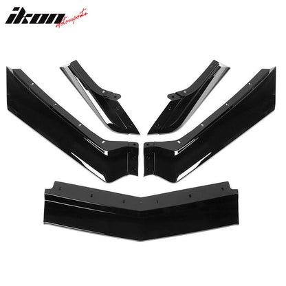 2020-2025 Chevy Corvette C8 5VM Style Front  Lip 5PCS ABS