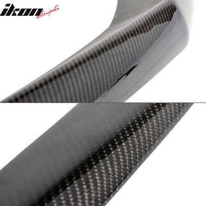 2006-2010 Dodge Charger OEM Style Matte Carbon Fiber Front Bumper Lip