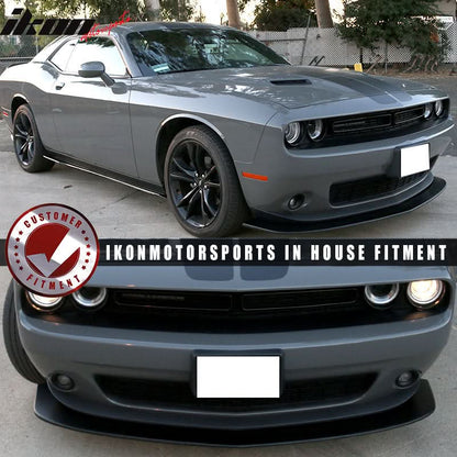 2015-2023 Dodge Challenger SXT Style Front Bumper Lip + Full Kit PP