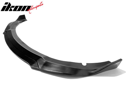 2015-2022 Dodge Charger Extreme Style Unpainted Black Front Bumper Lip