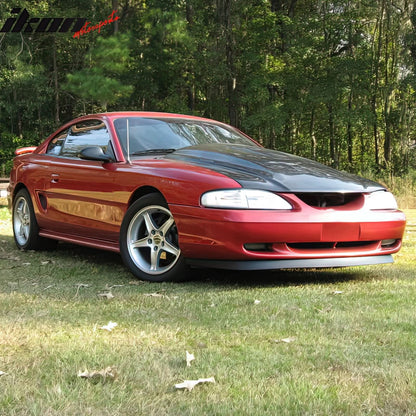 1994-1998 Ford Mustang Unpainted Front Lip SplitterSpoiler Kit PU