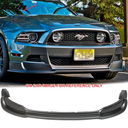 2013-2014 Ford Mustang GT Convertible Front Bumper Lip Chin Spoiler PU