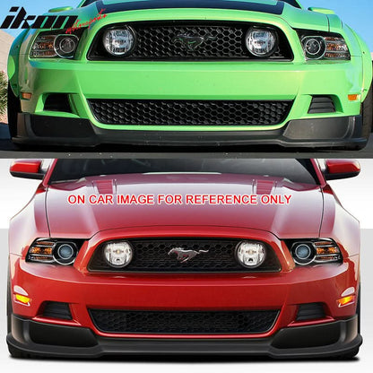 2013-2014 Ford Mustang GT Convertible Front Bumper Lip Chin Spoiler PU