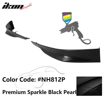2013-2015 Honda Accord Sedan HFP Style Front Bumper Lip PP 2PC