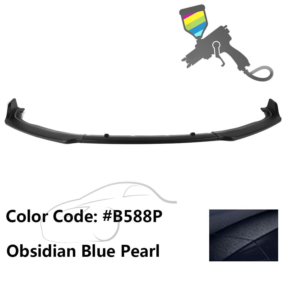 2018-2020 Honda Accord OE Style Front Bumper Lip 3PC PP