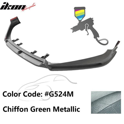 2018-2021 Honda Accord 3PC Front Bumper Lip PP