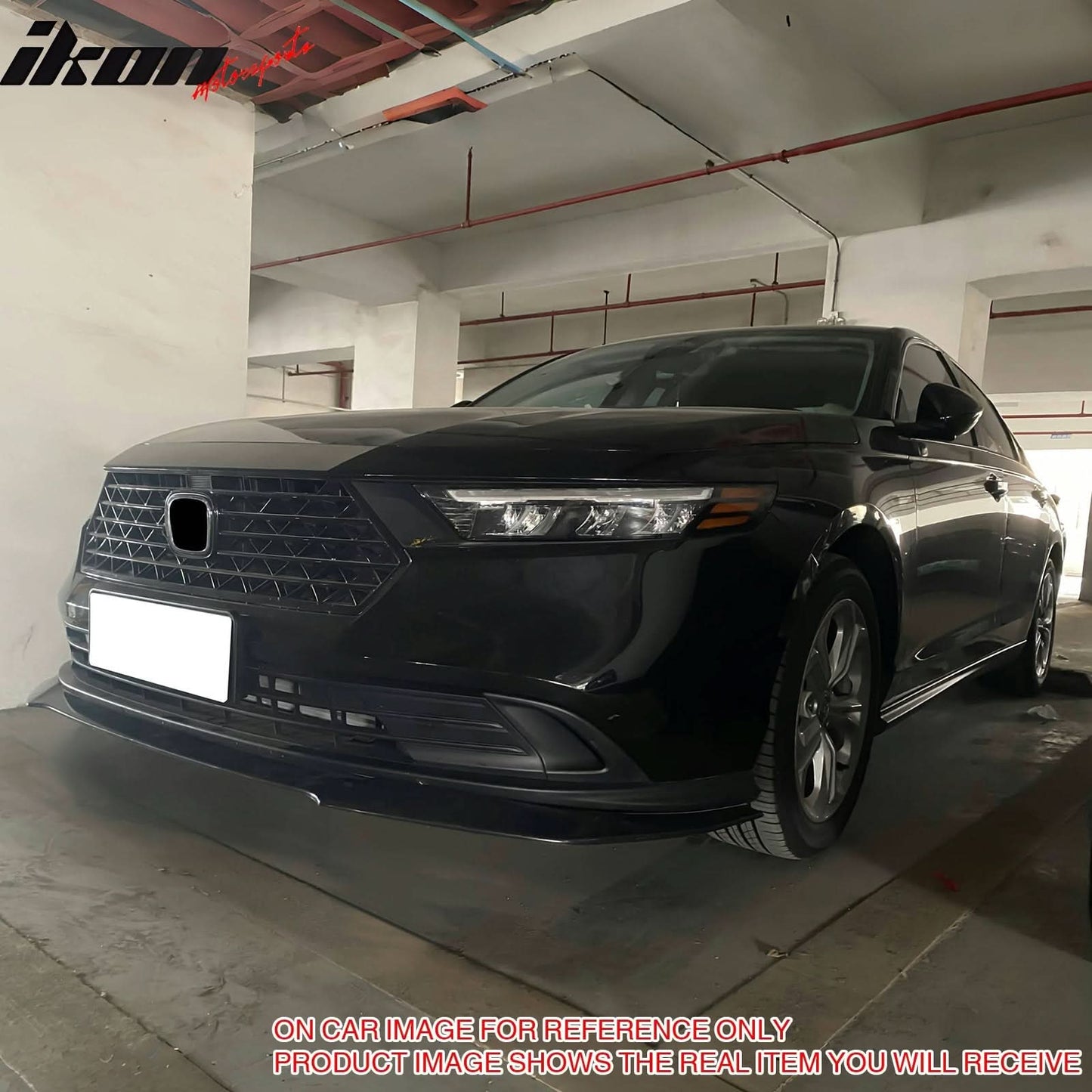 2023-2025 Honda Accord IKON V3 Style Front Bumper Lip ABS
