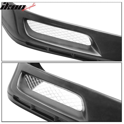 1998-2002 Honda Accord Coupe 2Dr Front Bumper Lip Spoiler Bodykit PU