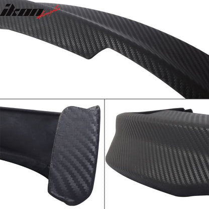 2001-2003 Honda Civic Type-R Style Unpainted Black Front Bumper Lip PU