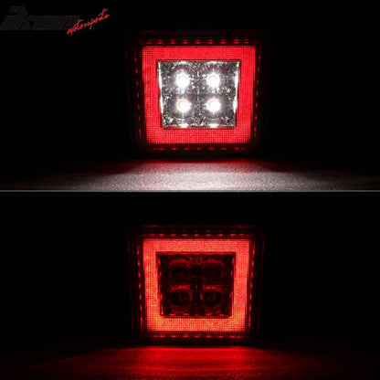 2009-2011 Honda Civic  Mugen Front Lip PU Rear Lip PP LED Brake Lamp