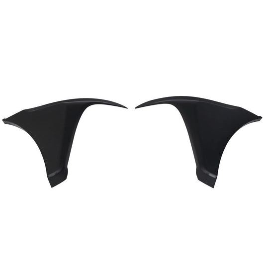 2016-2018 Honda Civic HF-P Style Painted Front Bumper Lip Splitters