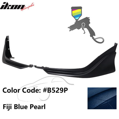 2016-2018 Honda Civic Coupe Sedan Front Bumper Lip Splitter