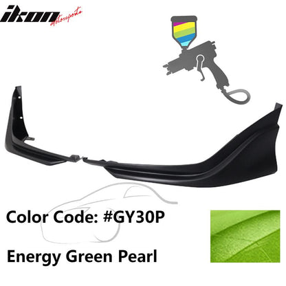 2016-2018 Honda Civic Coupe Sedan Front Bumper Lip Splitter