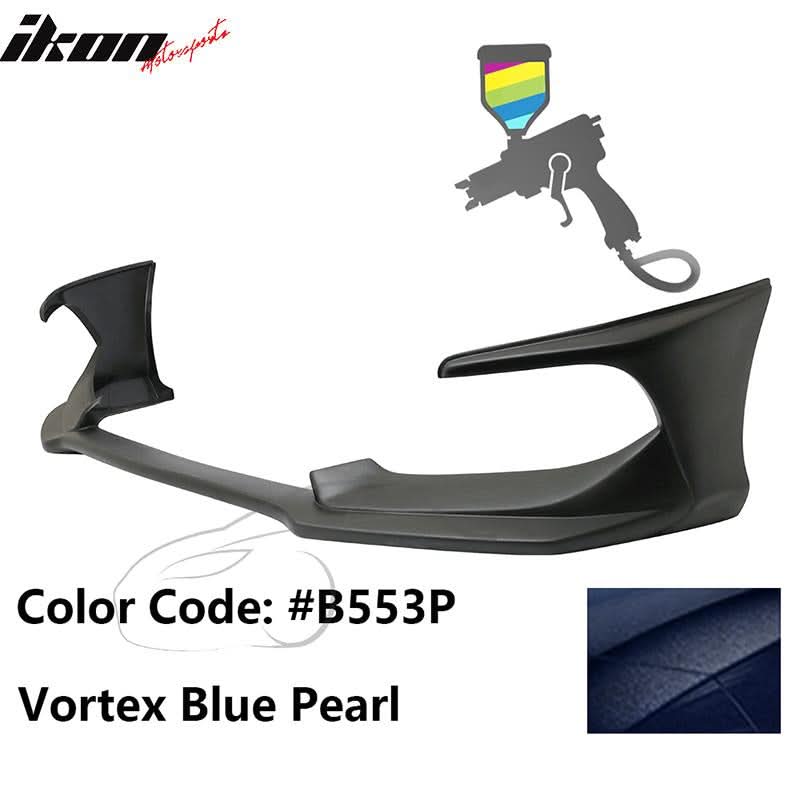 2016-2018 Honda Civic Coupe Sedan AVS Style Painted Front Bumper Lip