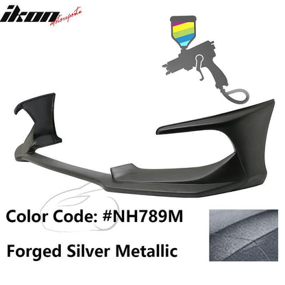 2016-2018 Honda Civic Coupe Sedan AVS Style Painted Front Bumper Lip